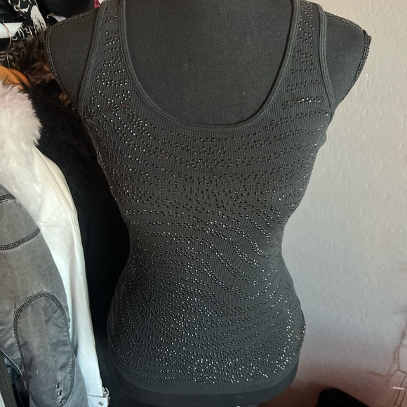 y2k rhinestone tank top - Picture 3 of 4